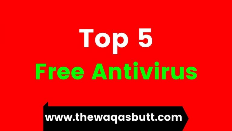 Top 5 Free Antivirus 2021